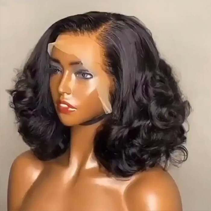 Water Wave 6×5 Pre-Cut Lace Glueless Wig 200% Density 3